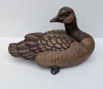 A Poole Pottery limited-edition stoneware Canada Goose, modelled and sculptured by Barbara Linley 