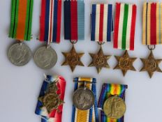 A WW1 Star 1914-15 and medal for 1914-1918 to 547 CPL. A. WARDELL R. FUS. together with a WW2 Group 