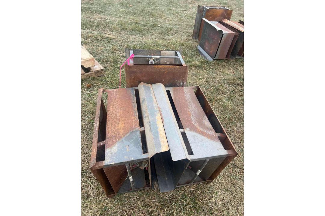 Metal Heaters Group of 3 - Image 1 of 4