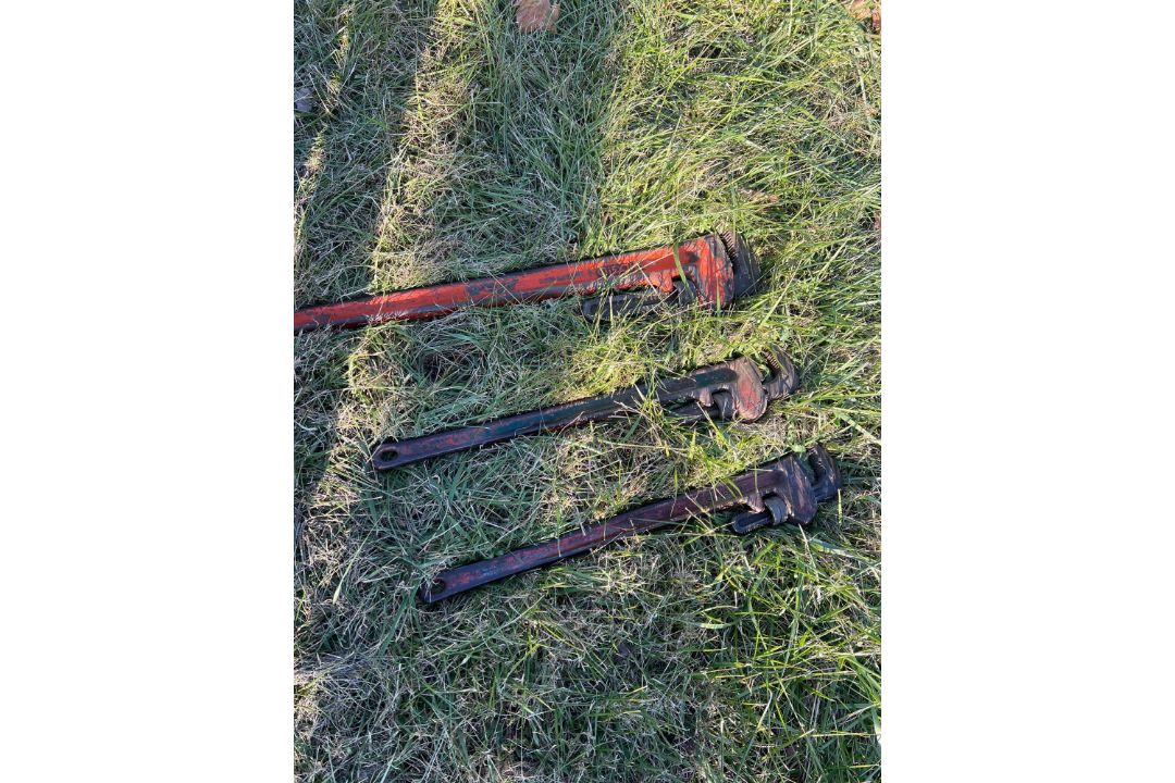 Monkey Wrench and Pipe Wrenches - Image 1 of 2