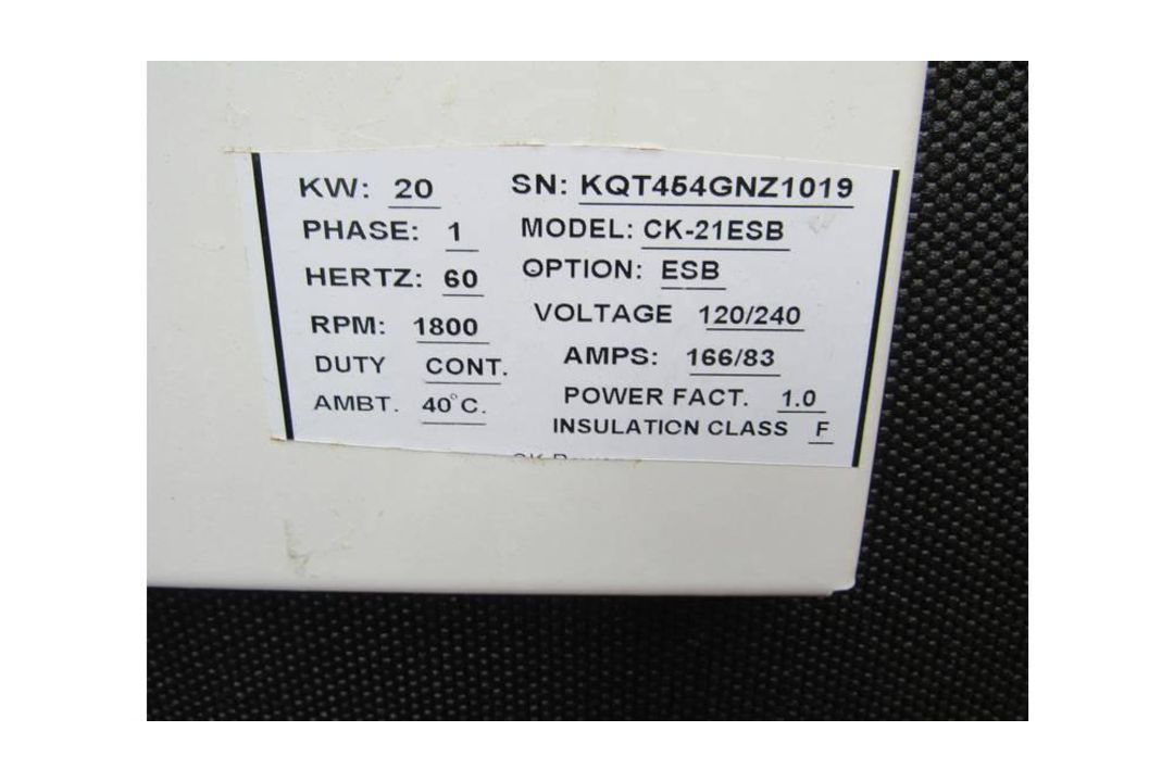 120/240 Volt Generator - Image 9 of 9