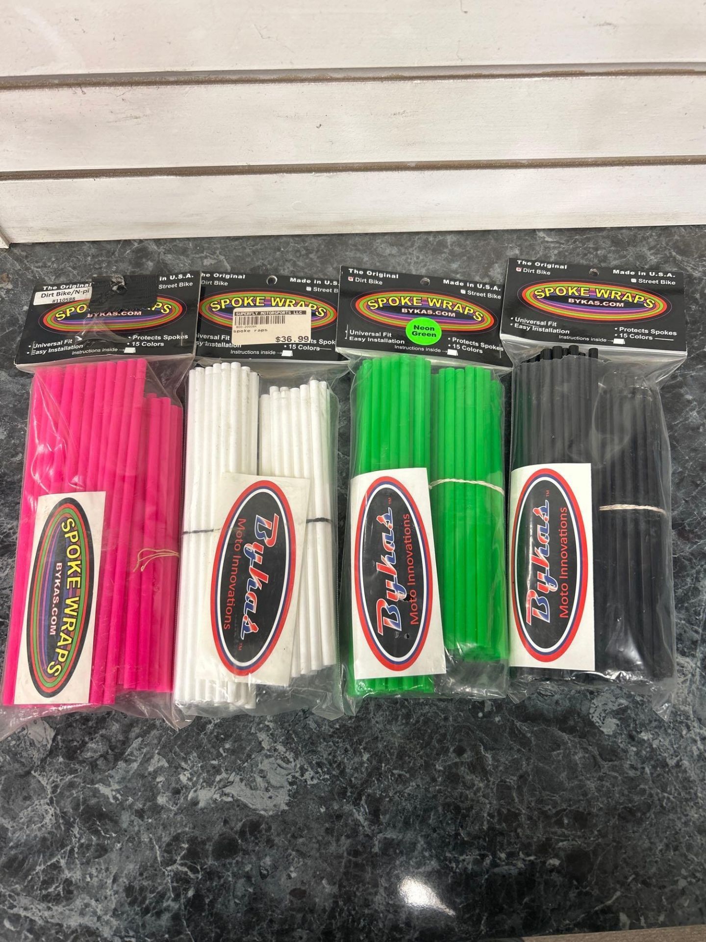 Multi Color Spoke Wraps
