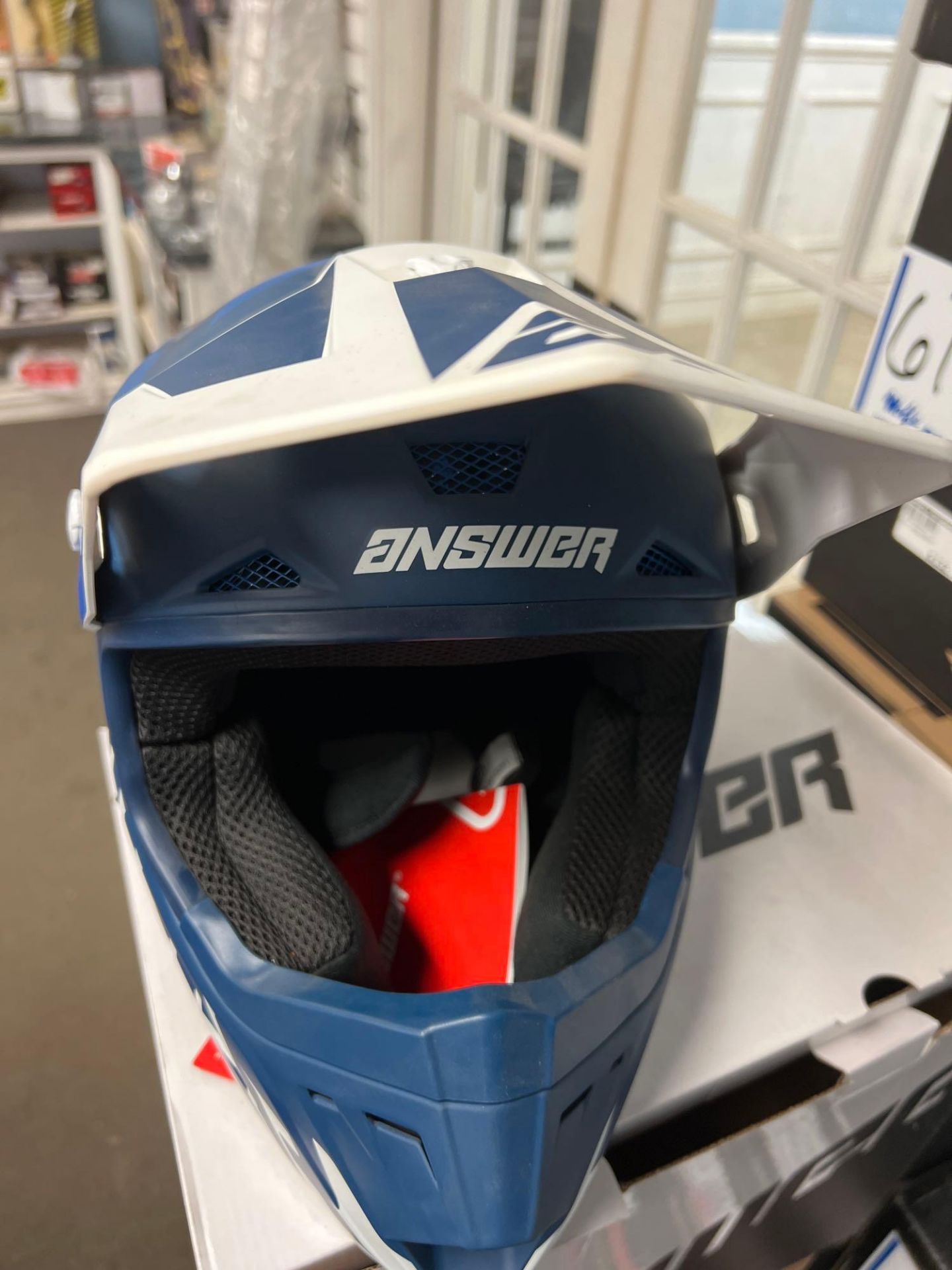 Answer racing helmet - Image 4 of 5