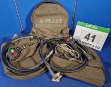 Three CEMBRE Accessory Bags, Three Flexible Hoses and Two Remote Hand Controllers (for B70M-P24