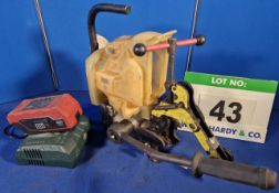 A CEMBRE LD-16BN-RP (2018) Battery Electric Rail Drilling Machine with 36V Battery, Charger and Rail