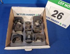 Eight Various Hydraulic Crimp Head Tools (As Photographed)