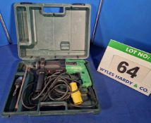 A HITACHI DH24PC RJT Heavy Duty Hammer Drill with Three Modes (110V) Cased