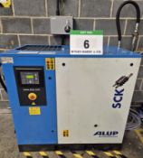 An AWP KOMPRESSOREN SCK30-10 Cabinet Enclosed Screw Compressor, Serial No. CA1669096 (2013),