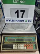 A COVENTRY SCALE CO LAC - 3015 30Kg x 2g Digital Benchtop Platform Scale