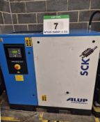 An AWP KOMPRESSOREN SCK30-10 Cabinet Enclosed Screw Compressor, Serial No. CA1669107 (2013),