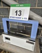 One BANDAL Model OB-360N 240VAC Benchtop Automatic Carton Banding Machine, Serial No. AB657 (