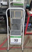 Two Sets of Folding 2-Tread Steps