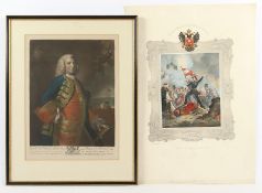 GEORGE LORD ANSON, und Friedrich v.Österreich