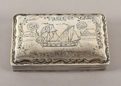 Tabatiere, 833/ooo, Niederlande, um 1860
