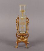 kleine Vase, Glas, Frankreich, E.19.Jh.