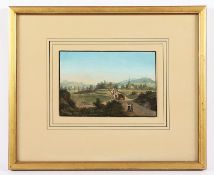 Blick auf Bonn, Stahlstich, R.
