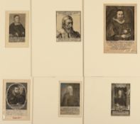 SAMMLUNG PORTRAITS, Kupferstiche, ungerahmt