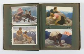 Album ca. 200 Stück Postkarten 