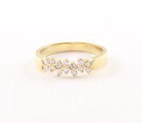 Brillantring, 585/ooo GG, 2,9g