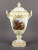Deckelvase 