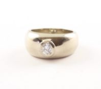 Brillantring, 750/ooo WG, 14,1g