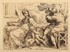 Mazzola, Parmigianino, Familie mit Johannesknabe
