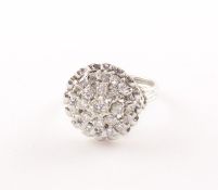 Brillantring, 750/ooo WG, 6,7g