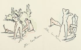 Cocteau, Jean, zwei Arbeiten, 