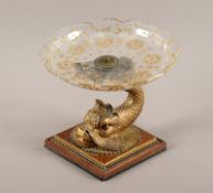 KLEINE AUFSATZSCHALE, Bronze, wohl deutsch, 19.Jh.