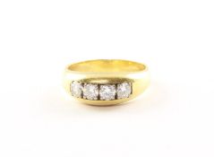 Brillant-Bandring, 750/ooo GG, 7,4g