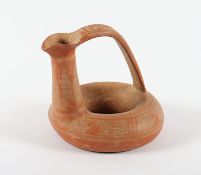 seltener Ringaryballos, Ton, Etrurien, 7.-6.Jh.v.Chr.