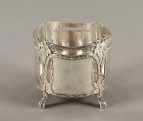 Flaschenständer, Metall, versilbert, WMF