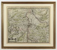 Prag und Umgebung, Kupferstich, R.