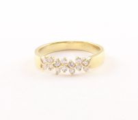 Brillantring, 585/ooo GG, 2,9g