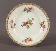 Teller, Neuosier, Blumen, KPM Berlin, um 1835
