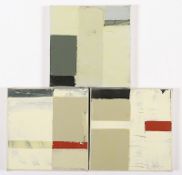 Bohnenkamp, Ralf, 3 Bilder, Öl/Lwd., 20 x 20, verso signiert