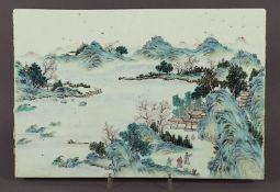 Bildplatte, Porzellan, China, 19.Jh.