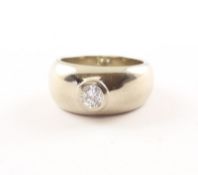Brillantring, 750/ooo WG, 14,1g