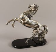 Aufbäumendes Pferd, galvanisiert