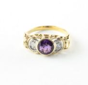 Amethyst-Diamantring, GG