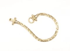 Armband, 585/ooo GG, Safire, Atasay, L 20, 11,75g