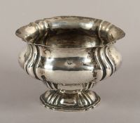 Zuckerschale, Silber geprüft, deutsch, 19.Jh.