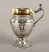 Empire-Becher, 950/ooo, innen vergoldet, Paris, 1809-19