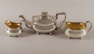 Teekern, 925/ooo, London, um 1820