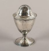 Empire-Zuckerstreuer, Silber, deutsch, um 1810