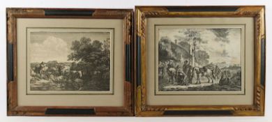Wouwerman, zwei Stiche, R.