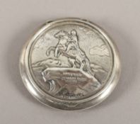 Schminkdose, 875/oo, Sowjetunion, 1954-58