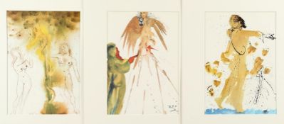 Dali, Salvador, 3 Arbeiten, 