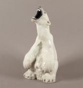 brüllender Eisbär, Carl Frederik Liisbjerg, Royal Copenhagen, 20.Jh.