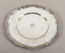Platzteller, 830/ooo, Wappengravur, Wilkens, Bremen, um 1939